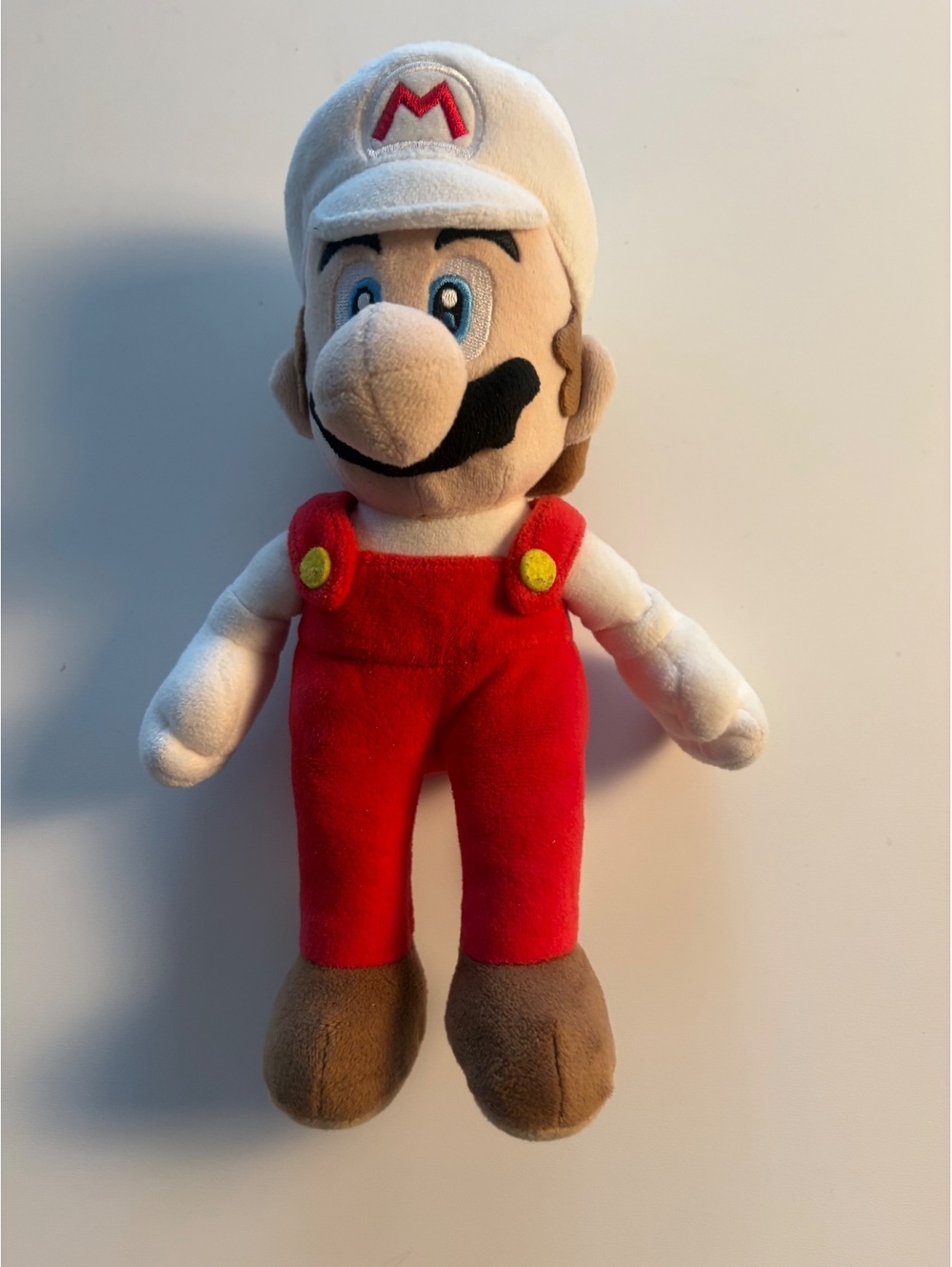 Super Mario Plush Doll 2017 Red Overalls White Hat